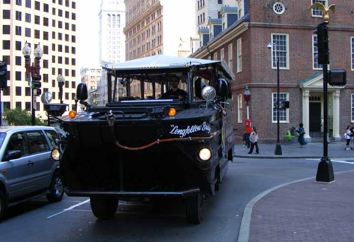 Boston Longfellow Bridge DUKW